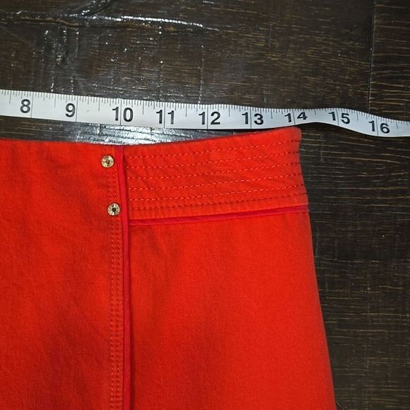 White House Black Market Red Pencil Skirt - Picture 4 of 15